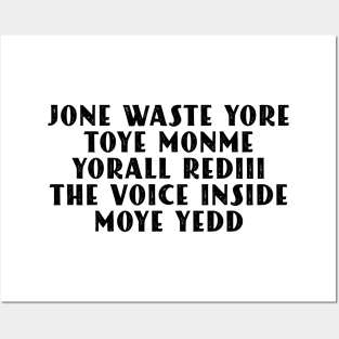 JONE WASTE YORE Funny I Miss You Jone Waste Yore Toye Monme Posters and Art